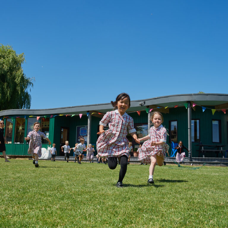 pupils running