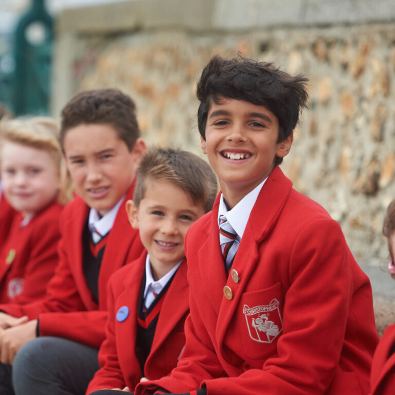 students smiling for a photo