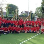 Group of students on the astro turf