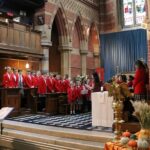 Students in a Church